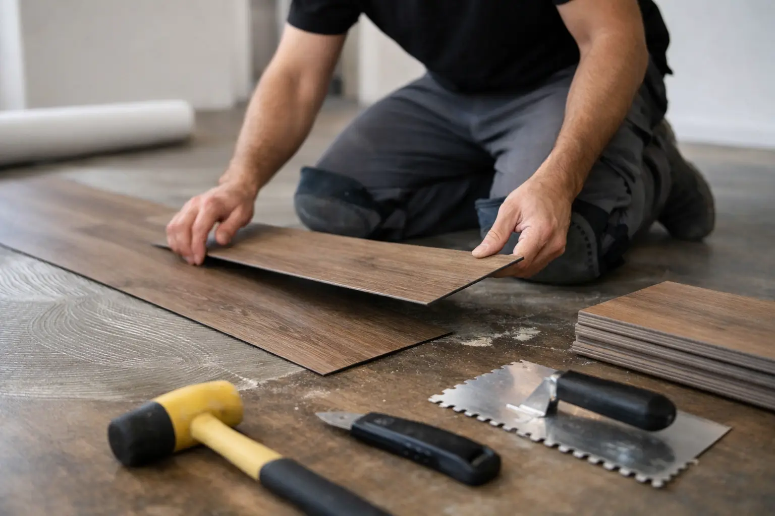 Dryback PVC vloer installeren: praktische gids