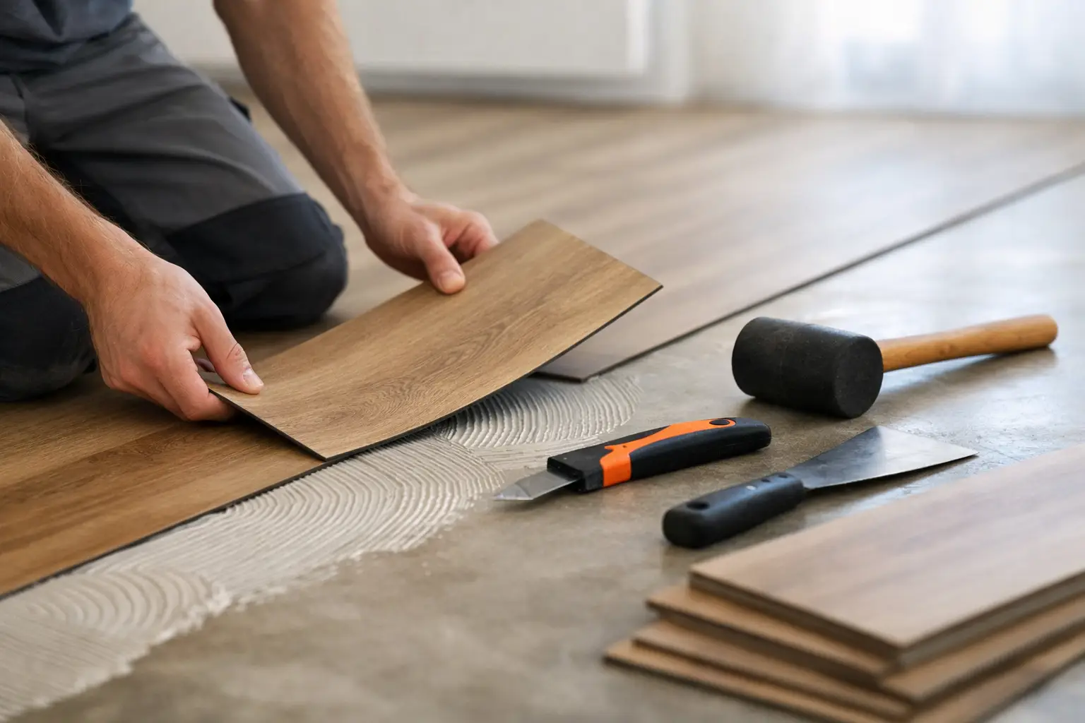 Hoe installeer je dryback PVC? Stap voor stap